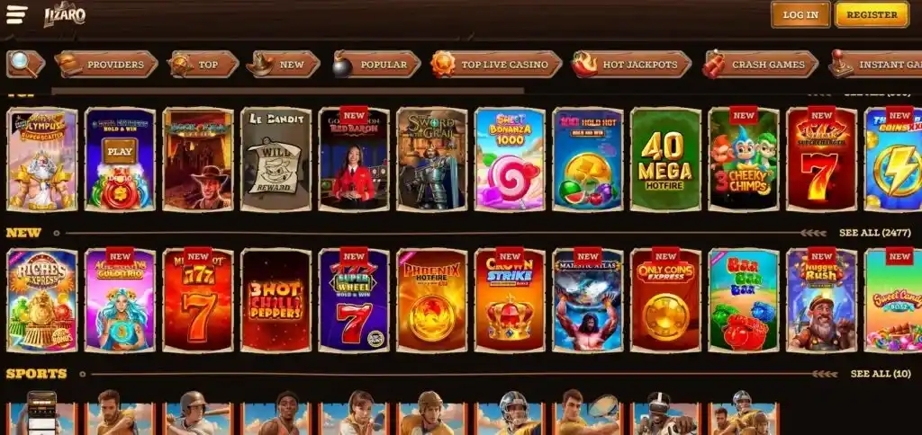 Lizaro Casino casino review section 4